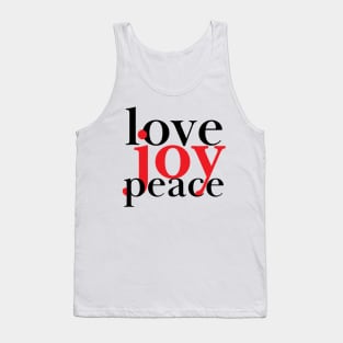 Love Joy Peace Tank Top
